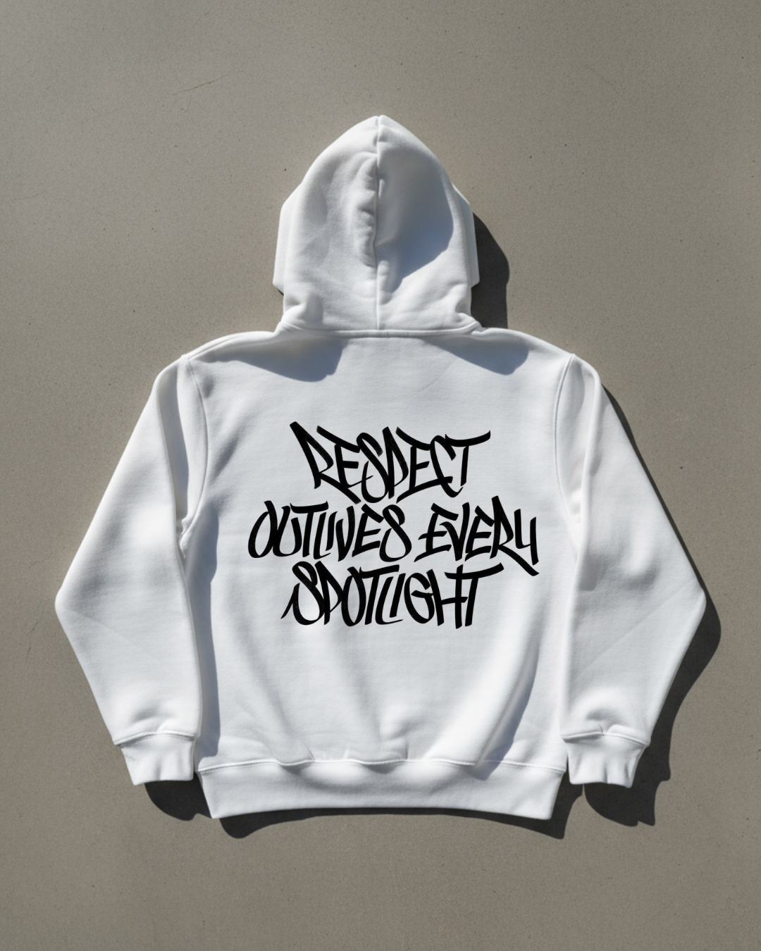 Respect Outlives Every Spotlight Hoodie