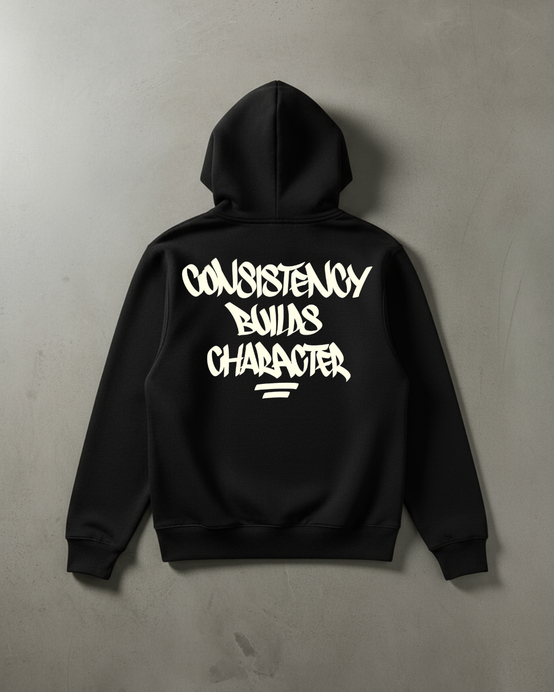 Consistency Builds Character Hoodie